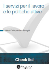 Check List - I servizi per il lavoro e le politiche attive 