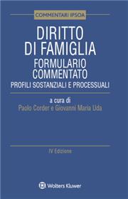 Diritto di famiglia - Formulario commentato 