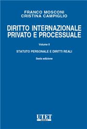 Diritto internazionale privato e processuale 