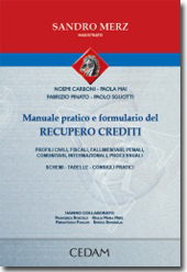 Manuale pratico e formulario del recupero crediti 