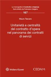 Unitarietà e centralità del contratto d'opera nel panorama dei contratti e servizi 
