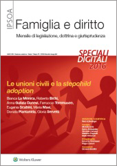 eBook - Le unioni civili e la stepchild adoption 