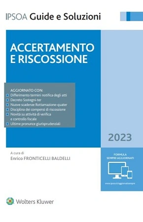 Accertamento e riscossione 2021 