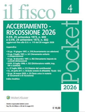 Accertamento e riscossione 2021 - Pocket il fisco 