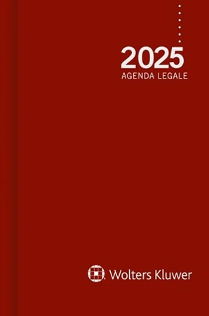 Agenda Studio Giuffrè 2024 Rossa. 2 pagine per giorno 