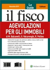 Agevolazioni per gli immobili