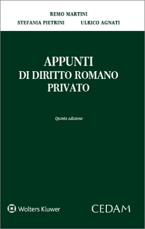 Appunti di diritto privato romano 
