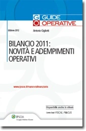 Bilancio 2011: novità e adempimenti operativi 