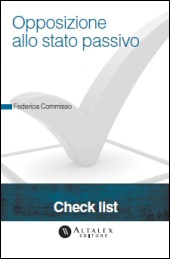Check List - Opposizione allo stato passivo 