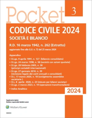 Codice Civile 2022 Società e Bilancio - Pocket il fisco 
