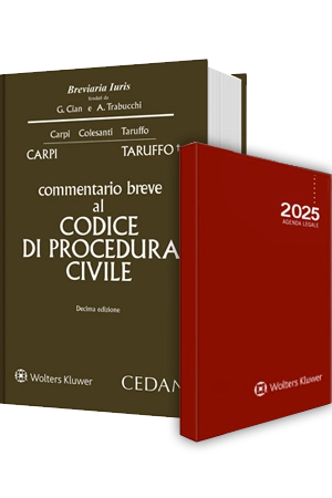 Commentario breve al Codice di Procedura civile + Agenda Legale 2025
