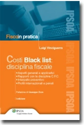 Costi Black list: disciplina fiscale 