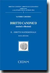 Diritto canonico Vol. II - Diritto matrimoniale 