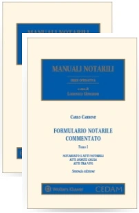 Formulario Notarile Commentato - 2 Volumi (3 Tomi) 