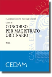 Guida al concorso per magistrato ordinario 2008 