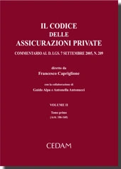 Il Codice delle assicurazioni private. Vol. II 
