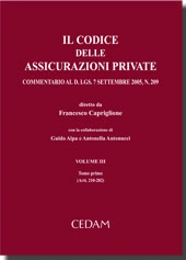 Il Codice delle assicurazioni private. Vol. III 