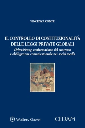 Il controllo di costituzionalita' delle leggi private globali. Drittwirkung, conformazione del contratto e comunicazionale nei social media 