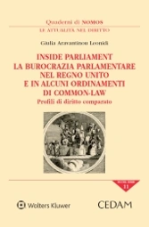 Inside Parliament. La burocrazia parlamentare nel Regno Unito e in alcuni ordinamenti di common-law. Profili di diritto comparato 