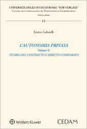 L'autonomia privata. volume II  