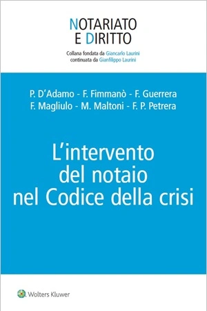L'intervento del notaio nel Codice della crisi 