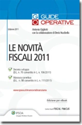 Le Novità Fiscali 2011 