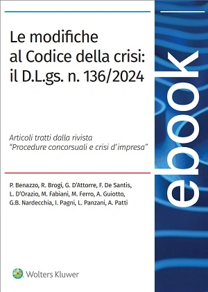Le modifiche al codice della crisi: il D.L.GS. N. 136/2024 