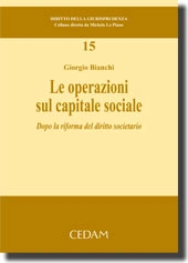 Le operazioni sul capitale sociale 