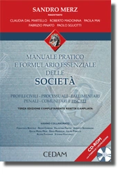 Manuale pratico e formulario essenziale delle società 