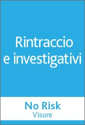 No Risk Visure - Rintraccio e investigativi 