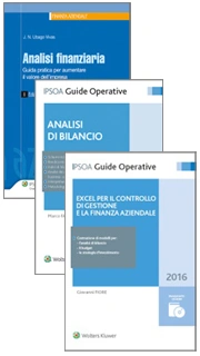 Offerta 3 volumi: Analisi bilancio + Analisi finanziaria + Excel per il controllo di gestione e la finanza aziendale 