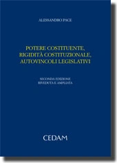 Potere costituente, rigidità costituzionale, autovincoli legislativi 
