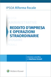 Reddito d'impresa e operazioni straordinarie 
