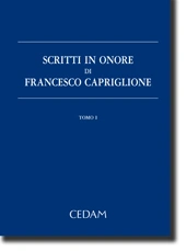 Scritti in onore di Francesco Capriglione 