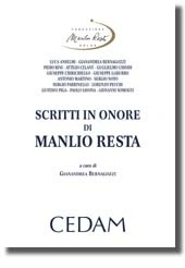 Scritti in onore di Manlio Resta 