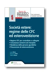 Società estere: regime delle CFC ed esterovestizione 