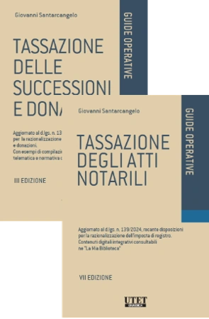 Tassazione delle successioni e donazioni + Tassazione degli atti notarili 