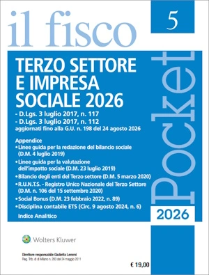 Terzo settore e impresa sociale