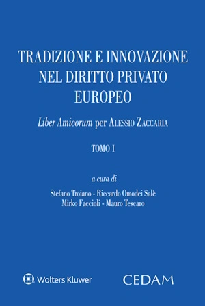 Tradizione e innovazione nel diritto privato europeo 