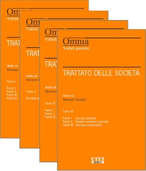 Trattato delle Società - Opera in 4 Tomi 