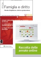 Tutto Famiglia e Diritto: Rivista + Raccolta annate on line