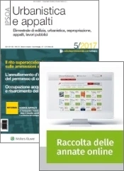 Tutto Urbanistica e appalti: Rivista + Raccolta annate on line