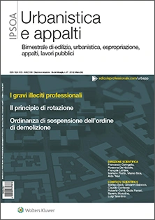 Urbanistica e appalti