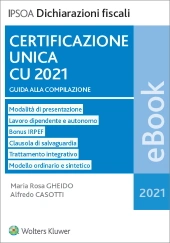 eBook - Certificazione unica CU 2021 