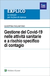 eBook - Gestione del Covid-19 nelle attività sanitarie  e a rischio specifico  di contagio 