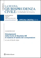 eBook - Orientamenti della Corte di Giustizia UE in materia di tutela del consumatore 