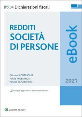 eBook - Redditi Società di persone 2021 