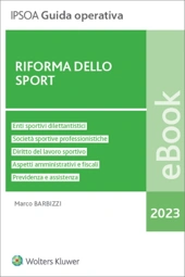 eBook - Riforma dello sport 