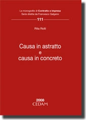 Causa in astratto e causa in concreto 