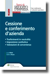 Cessione e conferimento d'azienda 